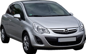 Thule Roof Racks Opel Corsa vehicle pic